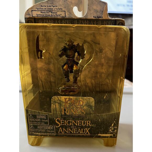 Lord of the Rings Battle Scale Figure Moria Orc Runner Armies Of Middle Earth - Picture 4 of 16